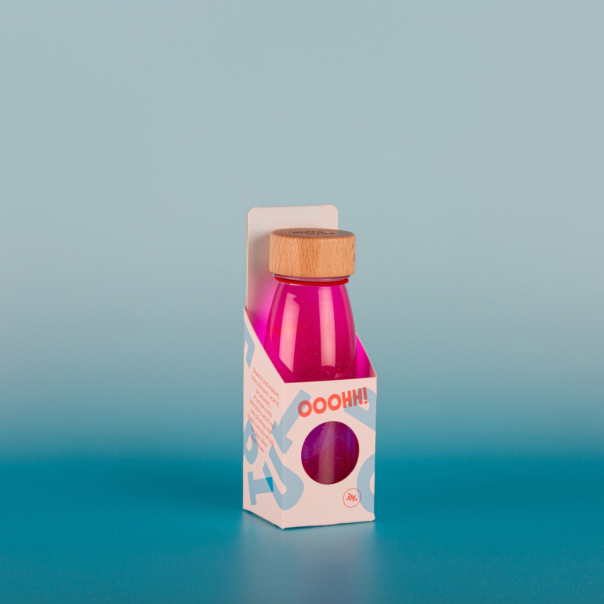 Petit Boum | Bottiglia Sensoriale per bambini Float Bottle Pink