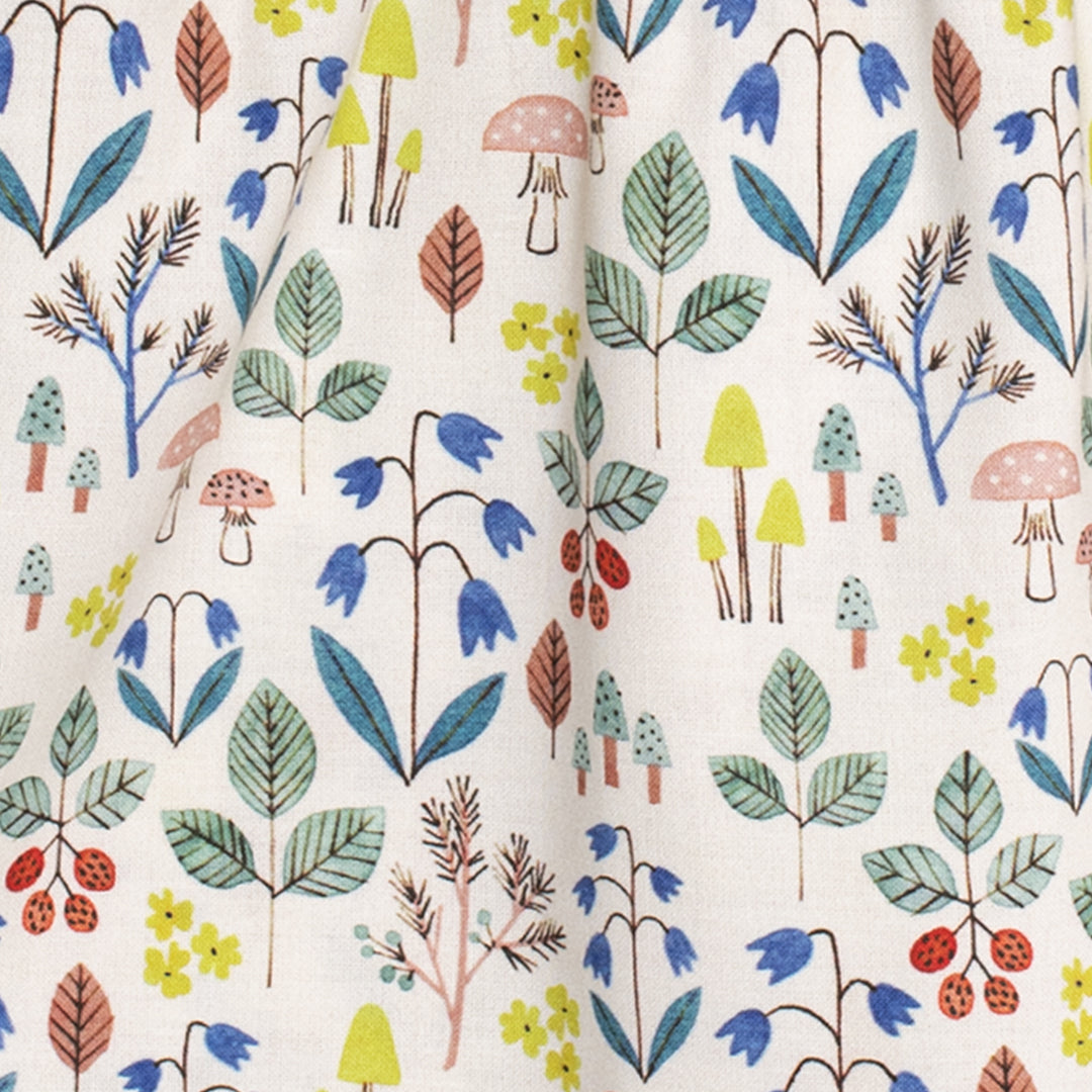 Camicia in Cotone Bio Stampato Floreale, Fanchon Pomme des Bois
