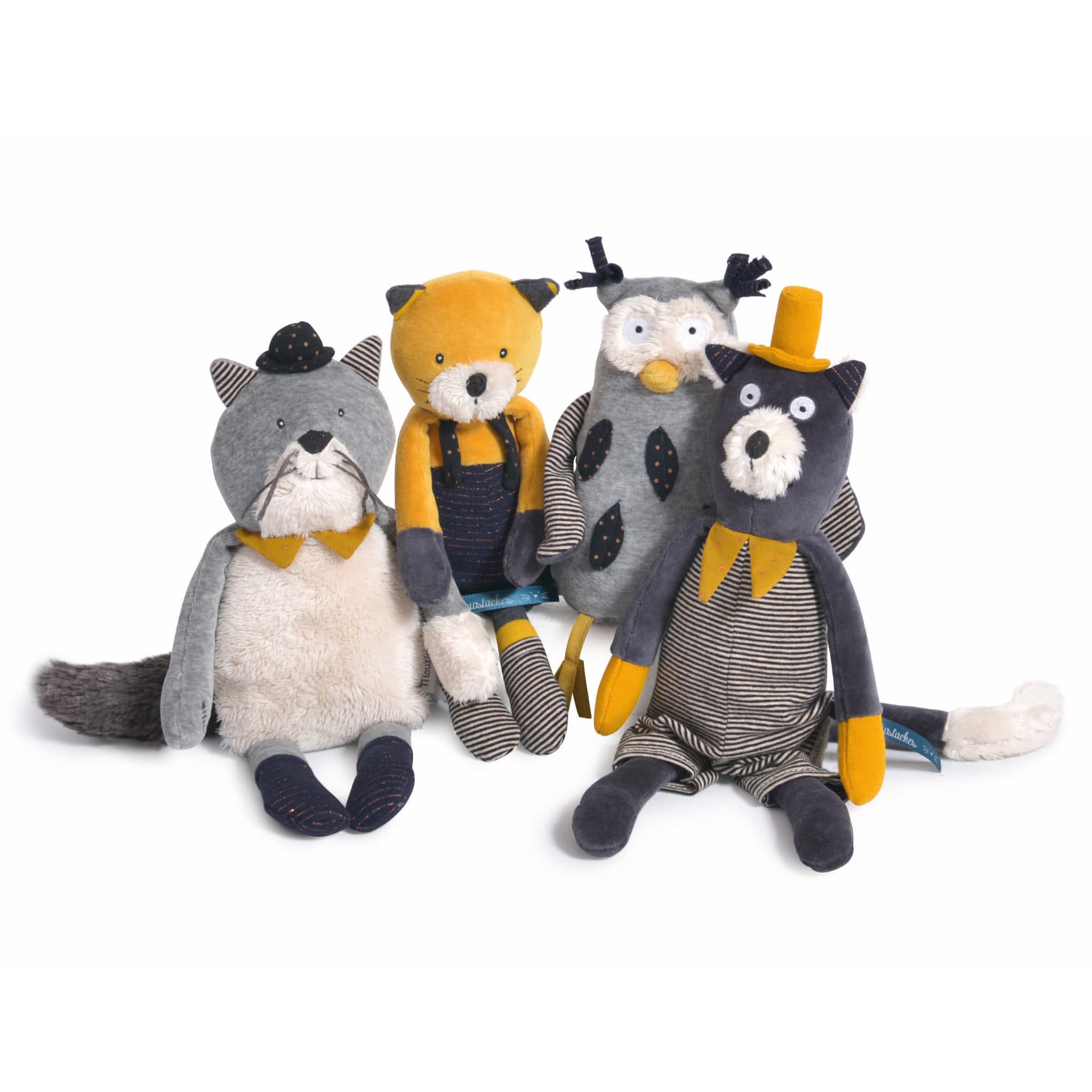 Peluche Musicale - Carillon Signor Gufo Hibou | Moulin Roty 666041