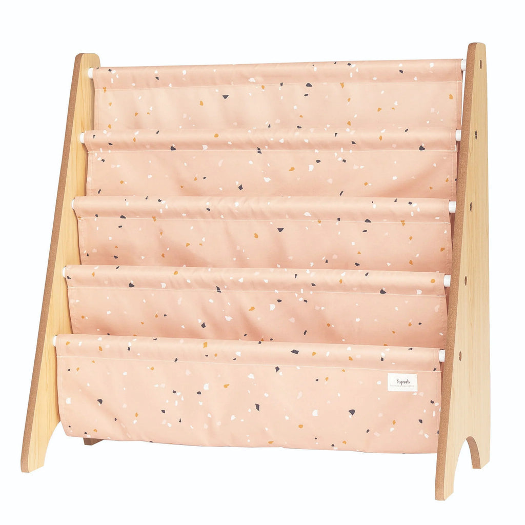 3 Sprouts | Libreria frontale Montessoriana bambini, Terrazzo argilla
