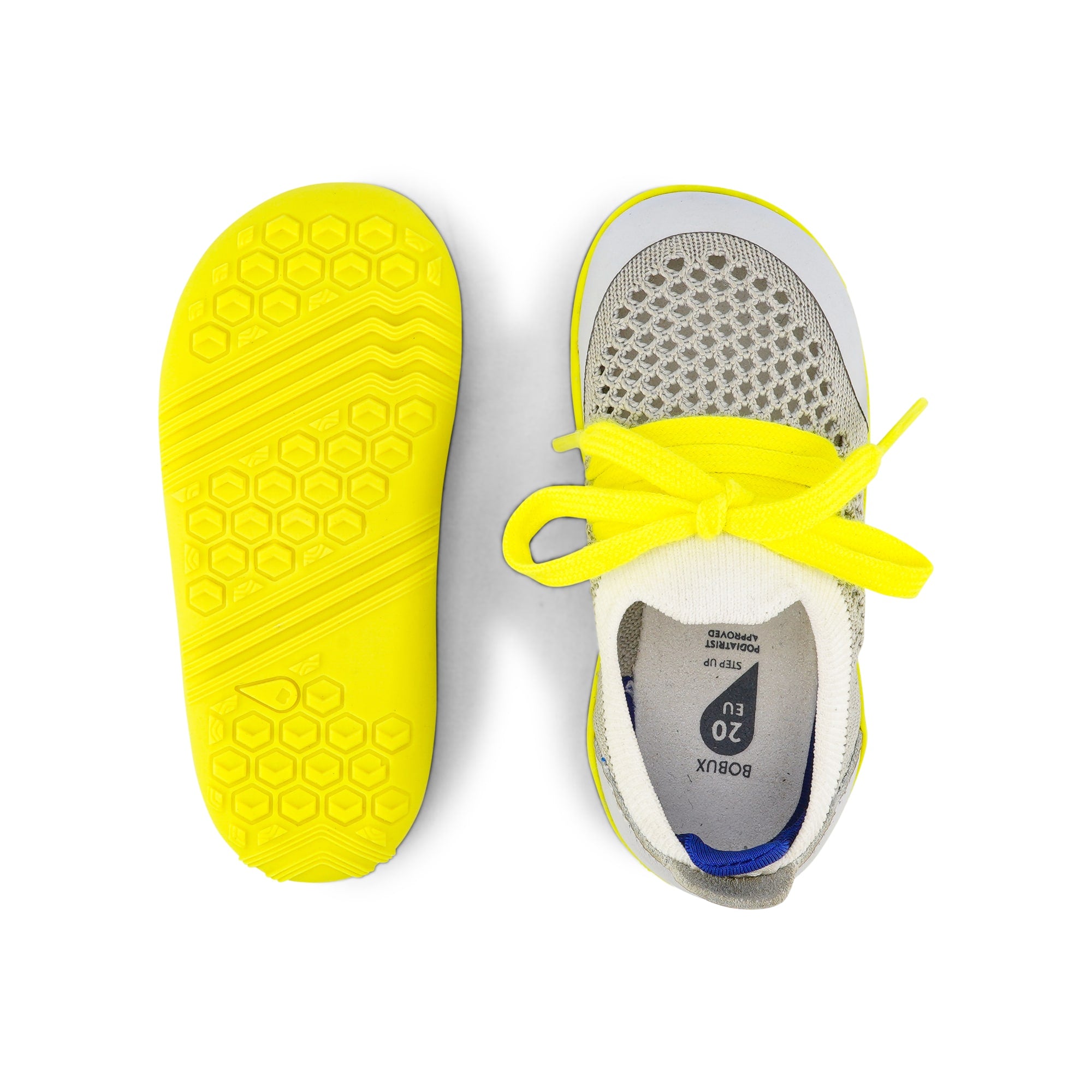Bobux | Scarpa Primi Passi Play Knit Step Up Grey White