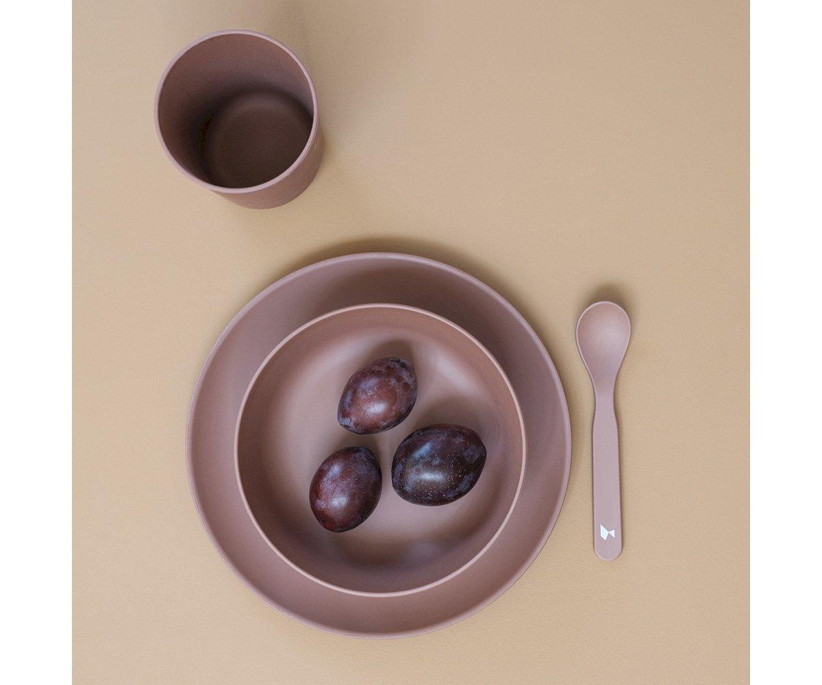 Clay bio plastic crockery set