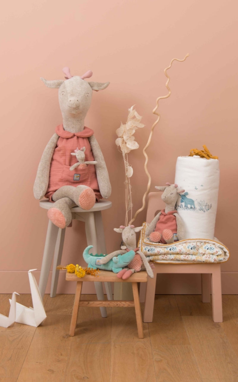Coperta Trapunta 90x69cm, Sous mon Baobab Moulin Roty 669100