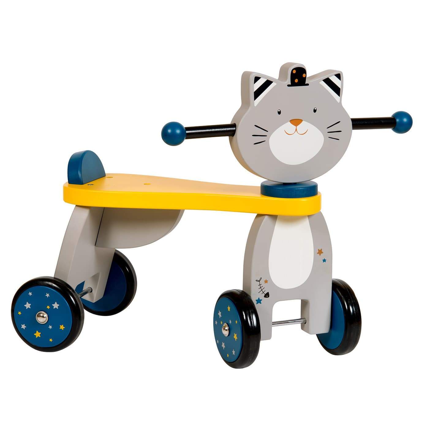 Triciclo in Legno Fernand Gatto Les Moustaches | Moulin Roty 666741