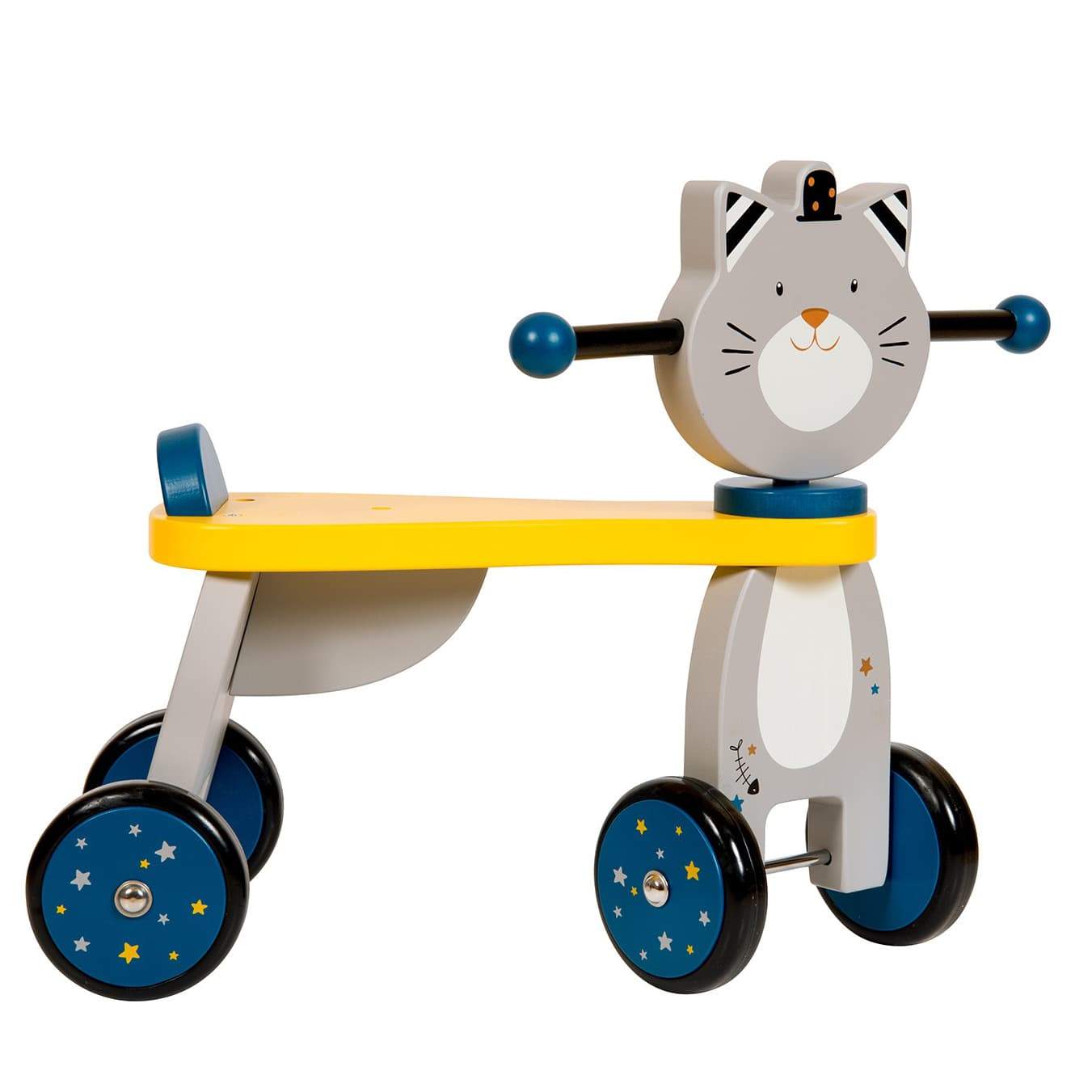 Triciclo in Legno Fernand Gatto Les Moustaches | Moulin Roty 666741