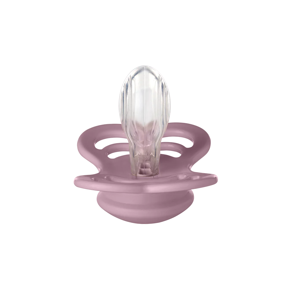 Bibs 2 Ciucci Supreme Lilac/Heather, Tettarella Simmetrica Silicone