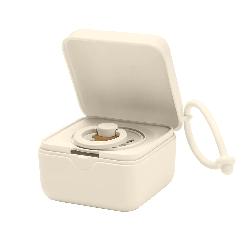 Bibs | Scatola porta ciuccio Paci Pod Ivory, Pacifier Box
