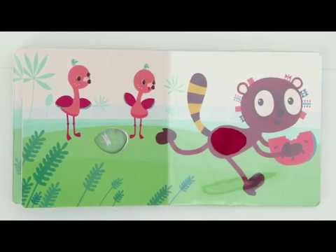 Libro tattile e sonoro Animali della giungla