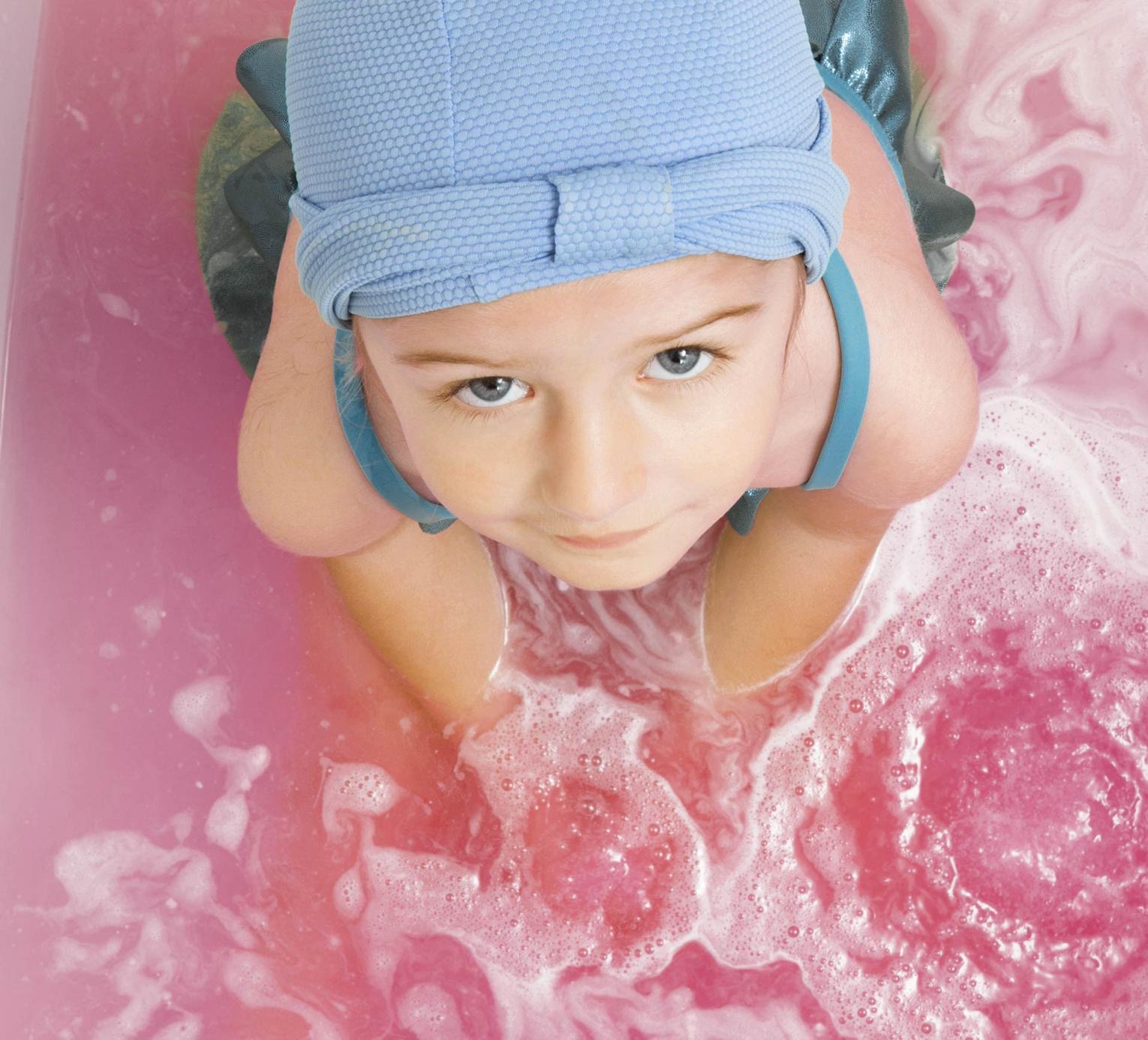 Sali da bagno scoppiettanti colorato Rosa