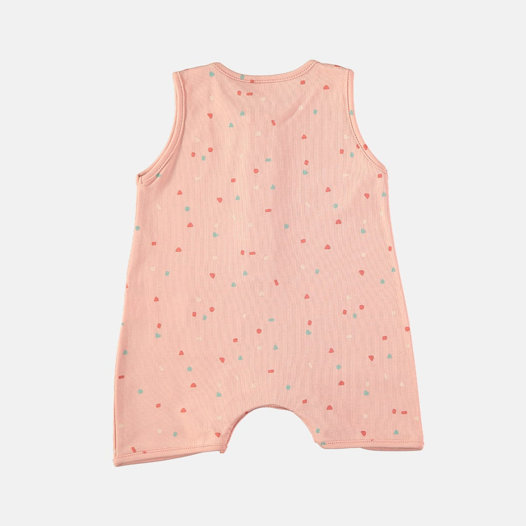 Pagliaccetto Smanicato Pima Cotton per Neonati Petit Oh!