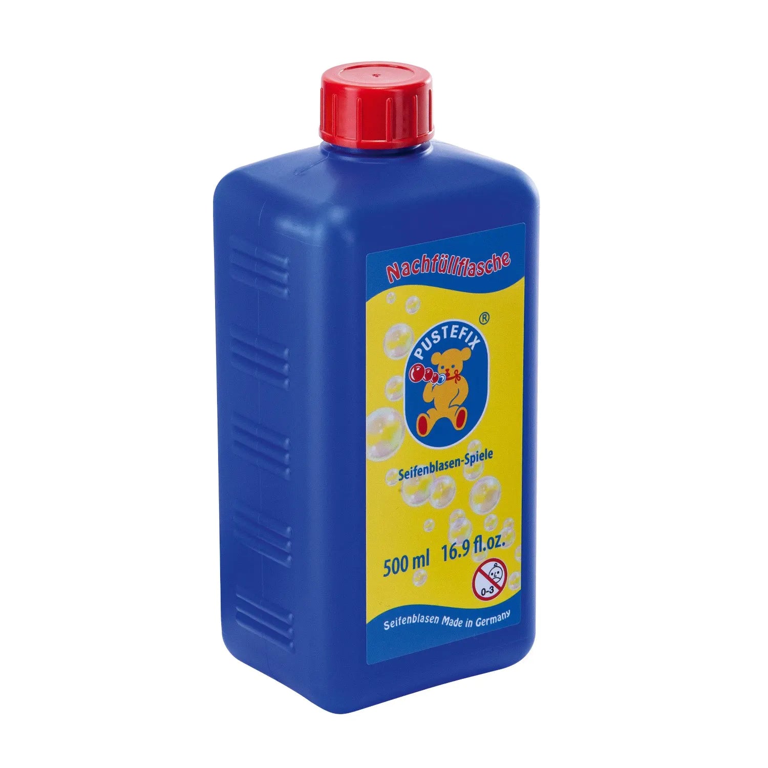 Ricarica liquido bolle di sapone, 500ml pustefix